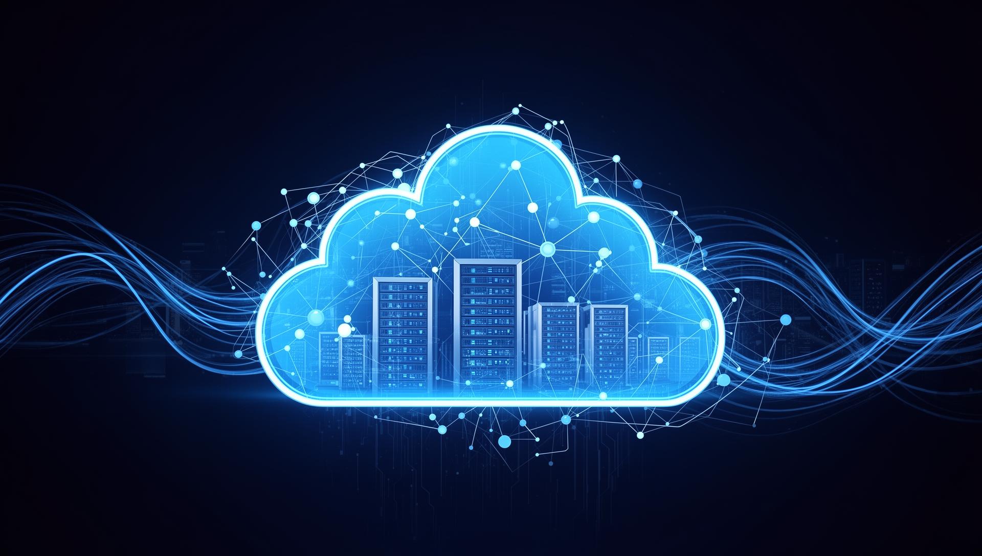 Cloud technology background